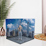 Maxbell 1/12 Scale Scene Diorama Organizer Show for Action Figures Diecast Car Dolls City