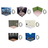 Maxbell 1/12 Scale Scene Diorama Organizer Show for Action Figures Diecast Car Dolls City