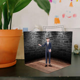 Maxbell 1/12 Scale Scene Diorama Organizer Show for Action Figures Diecast Car Dolls Basement