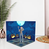 Maxbell 1/12 Scale Scene Diorama Organizer Show for Action Figures Diecast Car Dolls Halloween