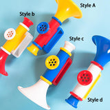 Maxbell Music Enlightenment Toys Lightweight Trumpet Toys for Daycare Kindergarten Kids style A