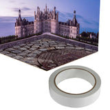 Maxbell 1:12 Miniature Scene Background Board Display for Action Figures Diecast Car Castle
