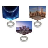 Maxbell 1:12 Miniature Scene Background Board Display for Action Figures Diecast Car Castle