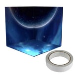 Maxbell 1:12 Miniature Scene Background Board Display for Action Figures Diecast Car Space