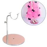 Maxbell Stainless Steel Doll Stand Support Bracket for DIY Craft Dolls Fashion Dolls