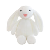 Maxbell Plush Bunny Long Eared Rabbit Plush Toys for Valentine's Day Easter Children White