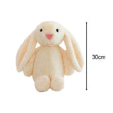 Maxbell Plush Bunny Long Eared Rabbit Plush Toys for Valentine's Day Easter Children Beige