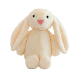 Maxbell Plush Bunny Long Eared Rabbit Plush Toys for Valentine's Day Easter Children Beige