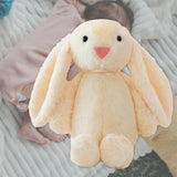 Maxbell Plush Bunny Long Eared Rabbit Plush Toys for Valentine's Day Easter Children Beige