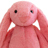 Maxbell Plush Bunny Long Eared Rabbit Plush Toys for Valentine's Day Easter Children Pink