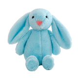Maxbell Plush Bunny Long Eared Rabbit Plush Toys for Valentine's Day Easter Children Blue