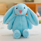 Maxbell Plush Bunny Long Eared Rabbit Plush Toys for Valentine's Day Easter Children Blue