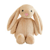 Maxbell Plush Bunny Long Eared Rabbit Plush Toys for Valentine's Day Easter Children Brown