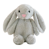 Maxbell Plush Bunny Long Eared Rabbit Plush Toys for Valentine's Day Easter Children Gray
