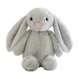 Maxbell Plush Bunny Long Eared Rabbit Plush Toys for Valentine's Day Easter Children Gray