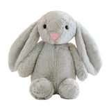Maxbell Plush Bunny Long Eared Rabbit Plush Toys for Valentine's Day Easter Children Gray