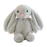 Maxbell Plush Bunny Long Eared Rabbit Plush Toys for Valentine's Day Easter Children Gray