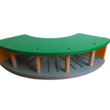 Maxbell Wooden Train House Wood Train Shed for Ages 3+ Years Preschool Birthday Gift