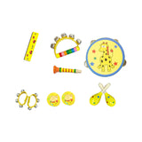 Maxbell Montessori Music Toy Percussion Sets Wooden Music Sets Drum Toy for Gift