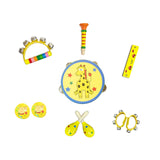Maxbell Montessori Music Toy Percussion Sets Wooden Music Sets Drum Toy for Gift