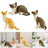 Maxbell Cute Cats Plush Doll Comfortable Lovely Stuffed Animals for Office Sofa Home
