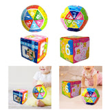Maxbell Baby Hand Ball Durable Letter and Number Learning Roll Discover Ball for Boy Alphabet