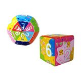 Maxbell Baby Hand Ball Durable Letter and Number Learning Roll Discover Ball for Boy Number