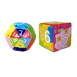 Maxbell Baby Hand Ball Durable Letter and Number Learning Roll Discover Ball for Boy Number