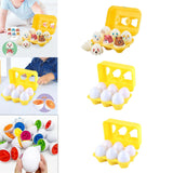 Maxbell Matching Eggs Toy Educational Math Toys Sensory Montessori Shape Sorter Toys animal