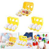 Maxbell Matching Eggs Toy Educational Math Toys Sensory Montessori Shape Sorter Toys animal
