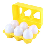 Maxbell Matching Eggs Toy Educational Math Toys Sensory Montessori Shape Sorter Toys number