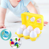 Maxbell Matching Eggs Toy Educational Math Toys Sensory Montessori Shape Sorter Toys number