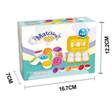 Maxbell Matching Eggs Toy Educational Math Toys Sensory Montessori Shape Sorter Toys number