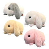 Maxbell Plush Bunny Lovely Easter Stuffed Animal for Valentine's Day Easter Children Gray White