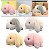 Maxbell Plush Bunny Lovely Easter Stuffed Animal for Valentine's Day Easter Children Gray White