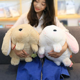 Maxbell Plush Bunny Lovely Easter Stuffed Animal for Valentine's Day Easter Children Gray White