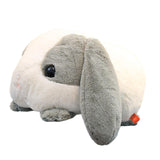 Maxbell Plush Bunny Lovely Easter Stuffed Animal for Valentine's Day Easter Children Gray White