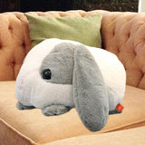 Maxbell Plush Bunny Lovely Easter Stuffed Animal for Valentine's Day Easter Children Gray White