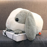 Maxbell Plush Bunny Lovely Easter Stuffed Animal for Valentine's Day Easter Children Gray White