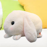 Maxbell Plush Bunny Lovely Easter Stuffed Animal for Valentine's Day Easter Children White