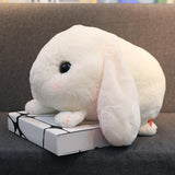 Maxbell Plush Bunny Lovely Easter Stuffed Animal for Valentine's Day Easter Children White