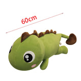 Maxbell Soft Dinosaurs Plush Doll Car Pillow Cute Plush Dinosaur Stuffed Animal for Gifts Brownback