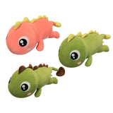 Maxbell Soft Dinosaurs Plush Doll Car Pillow Cute Plush Dinosaur Stuffed Animal for Gifts Brownback