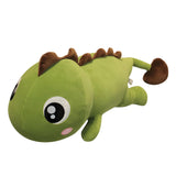 Maxbell Soft Dinosaurs Plush Doll Car Pillow Cute Plush Dinosaur Stuffed Animal for Gifts Brownback