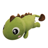 Maxbell Soft Dinosaurs Plush Doll Car Pillow Cute Plush Dinosaur Stuffed Animal for Gifts Brownback