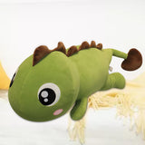 Maxbell Soft Dinosaurs Plush Doll Car Pillow Cute Plush Dinosaur Stuffed Animal for Gifts Brownback