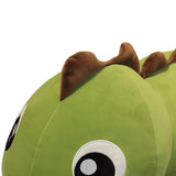Maxbell Soft Dinosaurs Plush Doll Car Pillow Cute Plush Dinosaur Stuffed Animal for Gifts Brownback