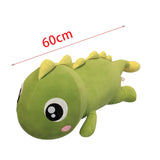 Maxbell Soft Dinosaurs Plush Doll Car Pillow Cute Plush Dinosaur Stuffed Animal for Gifts Yellow back