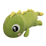 Maxbell Soft Dinosaurs Plush Doll Car Pillow Cute Plush Dinosaur Stuffed Animal for Gifts Yellow back