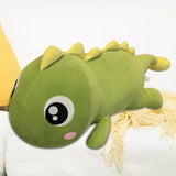 Maxbell Soft Dinosaurs Plush Doll Car Pillow Cute Plush Dinosaur Stuffed Animal for Gifts Yellow back